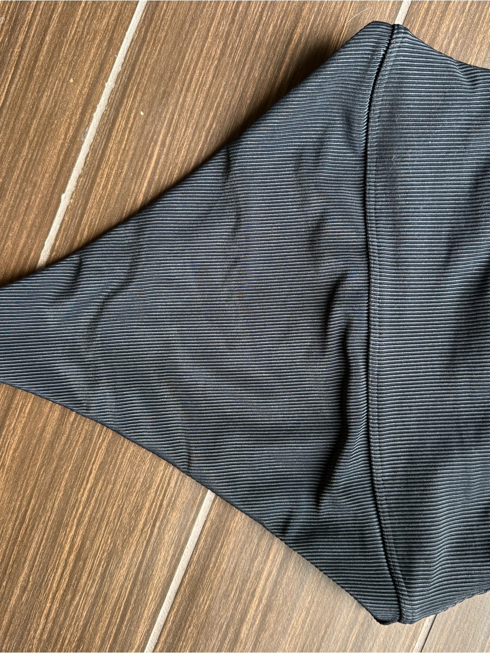 Beach Riot Ribbed High-Waist Bikini Bottom - Black - Picture 3 of 4